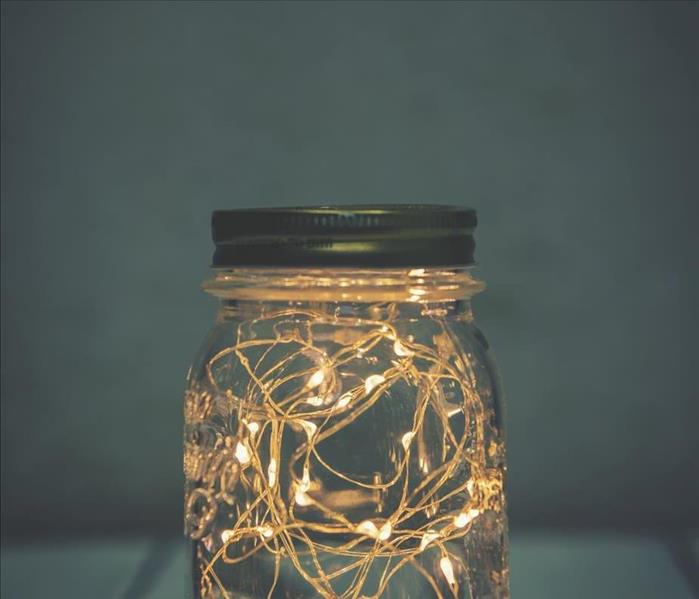 Image of a jar with string lights 